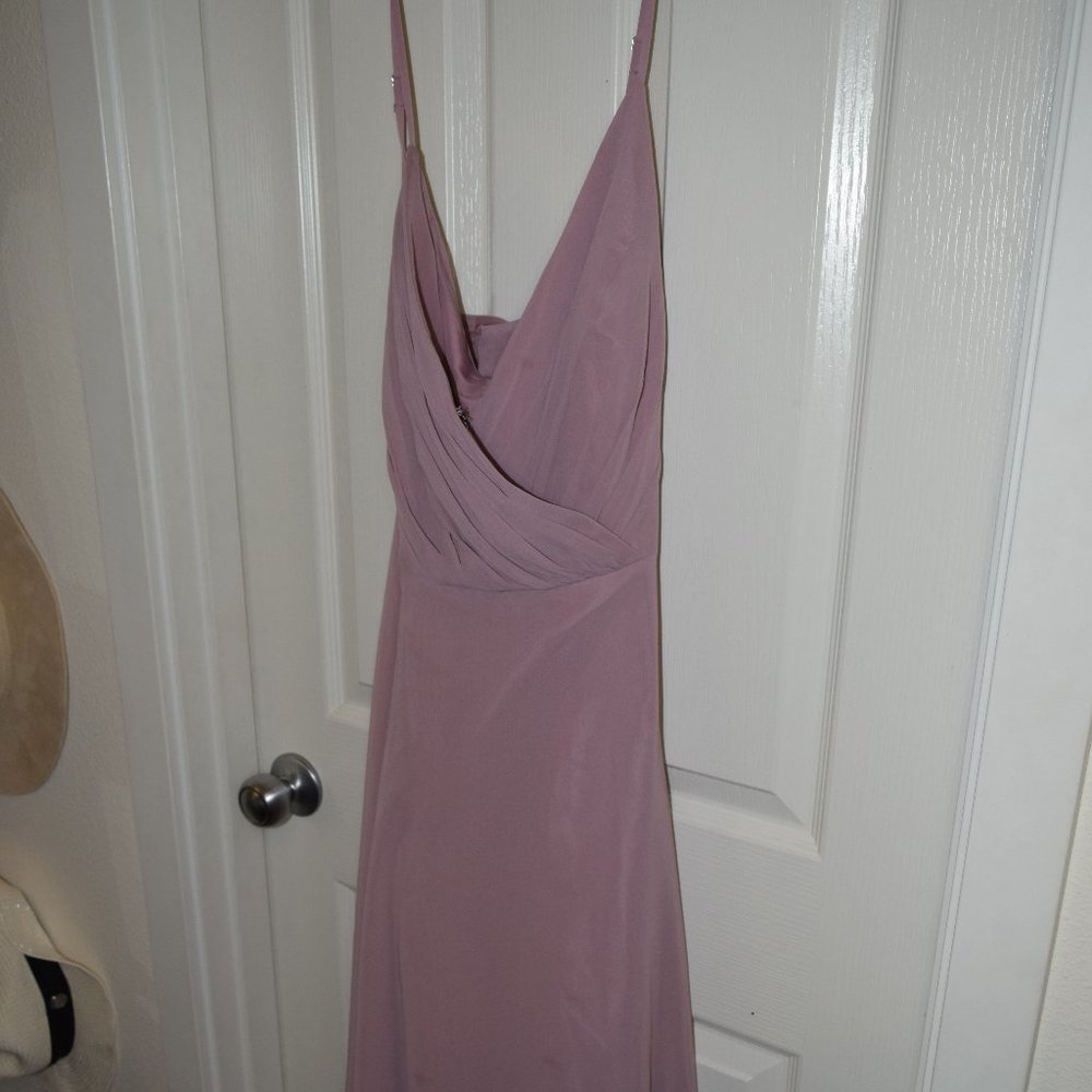 David Bridal Bridesmaid Dress in Quartz